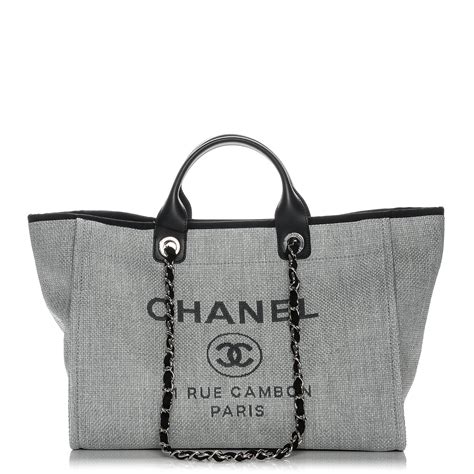 deauville bag chanel price|Chanel canvas large deauville tote.